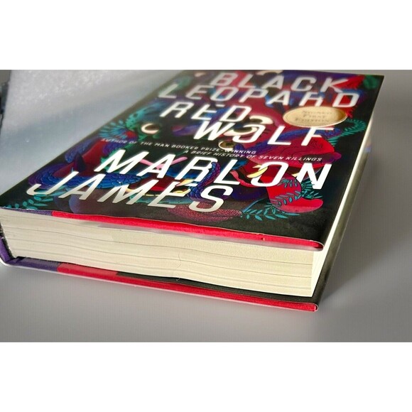 Black Leopard Red Wolf by Marlon James - Signed First Edition 1st/1st - Picture 4 of 4